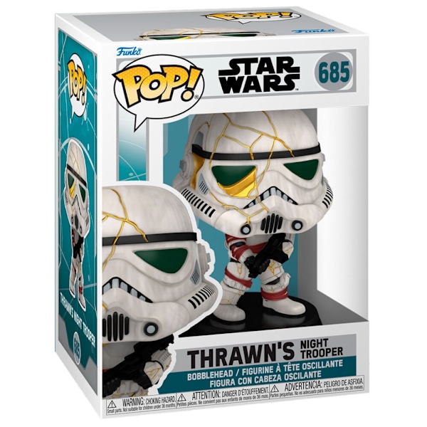 POP figure Star Wars Ahsoka 2 Thrawns Night Trooper Multicolor