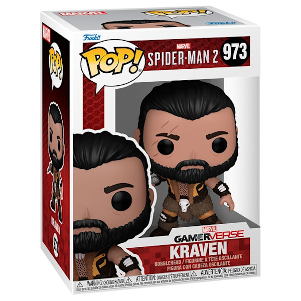 POP figure Marvel Spiderman 2 Kraven Multicolor