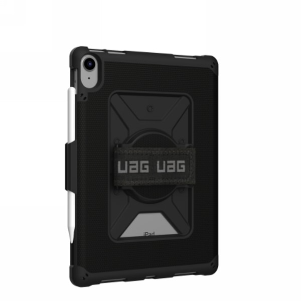 UAG Metropolis case for iPad 10.9&quot; 10th generation with Apple Pencil and palm holder - black Black