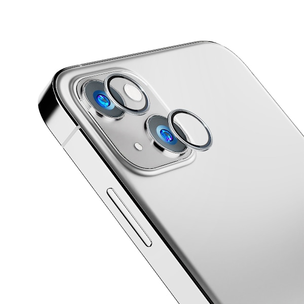 Camera glass for iPhone 14 9H for 3mk Lens Protection Pro series lens - silver Silver