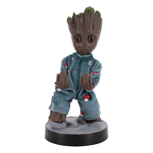 Marvel Cable Guys Charging Stand Guardians of the Galaxy Pyjama Baby Groot 20 cm multifärg