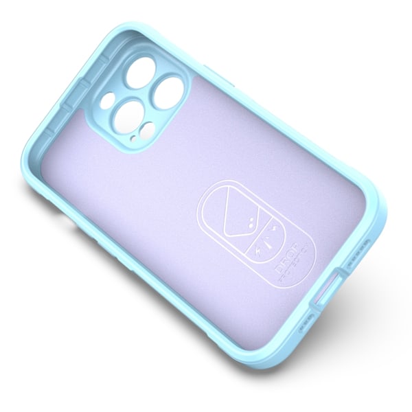 Magic Shield Case for iPhone 13 Pro flexible armored cover light blue Blue