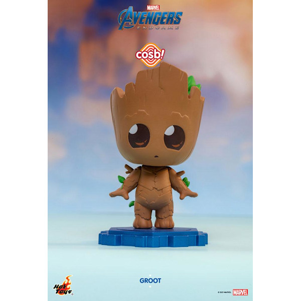 Avengers: Endgame Cosbi Mini Figure Groot 8 cm multifärg