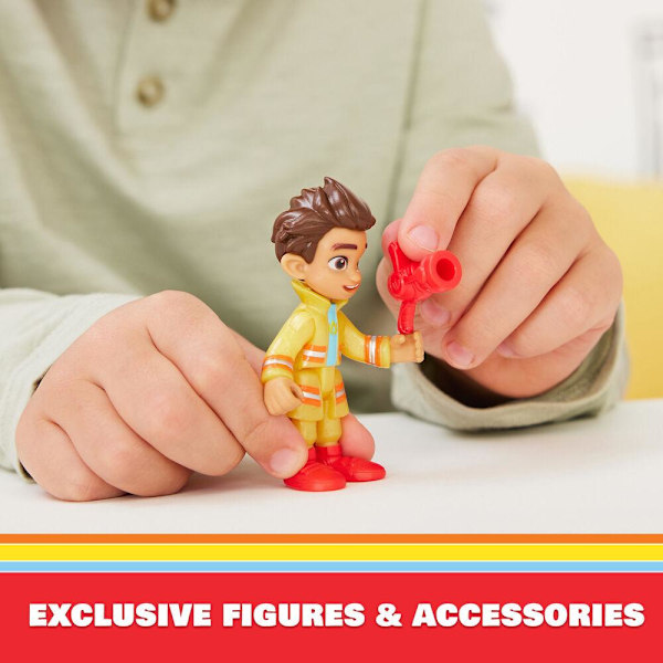 Firebuds set 3 figures Multicolor