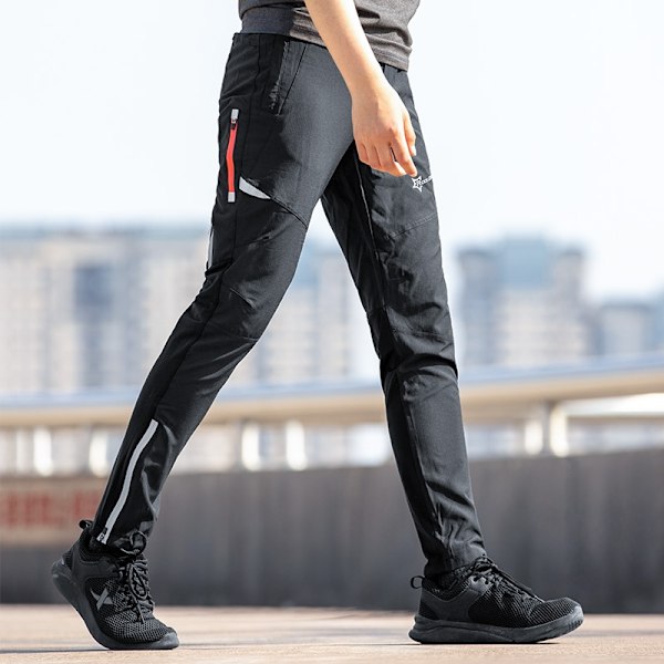 Rockbros RKCK0001 cycling pants, size M - black Black