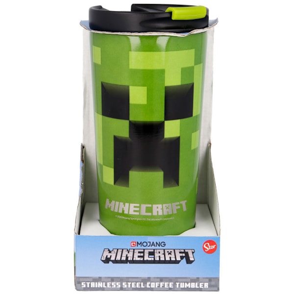 Minecraft glass i rustfritt stål 425ml Multicolor