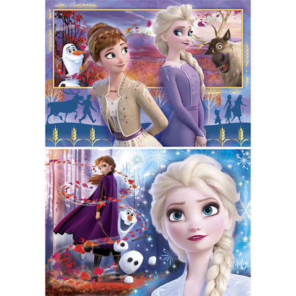 Disney Frozen 2 puzzle 2x60pcs Multicolor