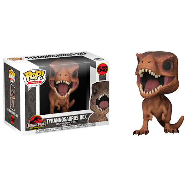 POP figure Jurassic Park Tyrannosaurus Multicolor