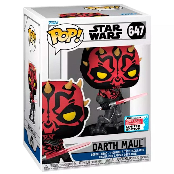 POP figure Star Wars Darth Maul Exclusive Multicolor