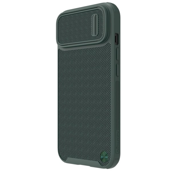 Nillkin Textured S Case iPhone 14 Pro Max armored cover with camera cover dark green Green