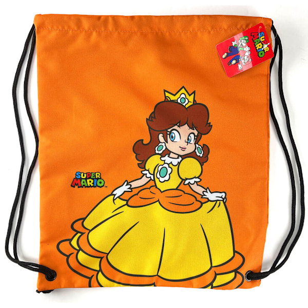 Nintendo Super Mario Bros Daisy treningsveske 40cm Multicolor