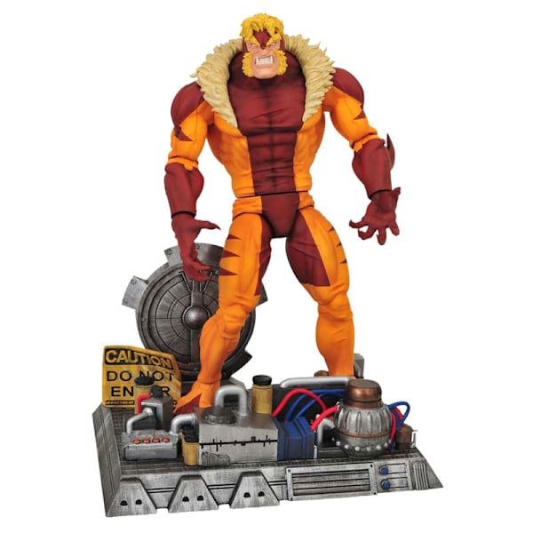 Marvel X-Men Sabretooth leddet figur 18cm Multicolor