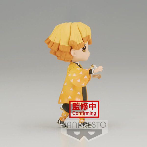 Demon Slayer Kimetsu No Yaiba Zenitsu Agatsuma Q posket petit figuuri 7cm Multicolor