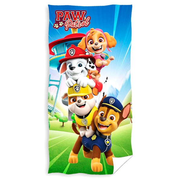 Paw Patrol microfibre beach towel multifärg