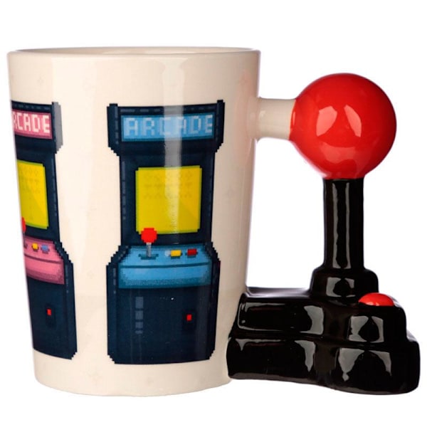 Game Over Joystick Arcade shaped handle mug multifärg