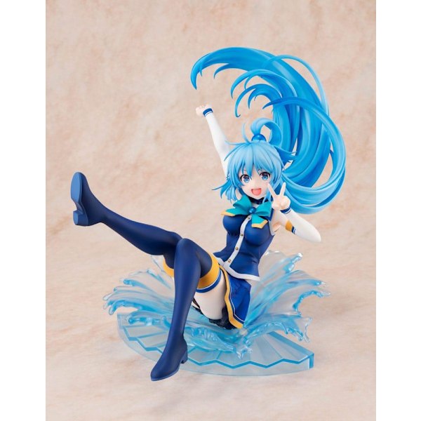 Konosuba God's blessing on this wonderful world! PVC Statue 1/7 Aqua: Sneaker Bunko 30th Anniversary Ver. (re-run) 19 cm multifärg