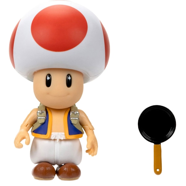 Super Mario Bros The Movie Toad figure 13cm multifärg