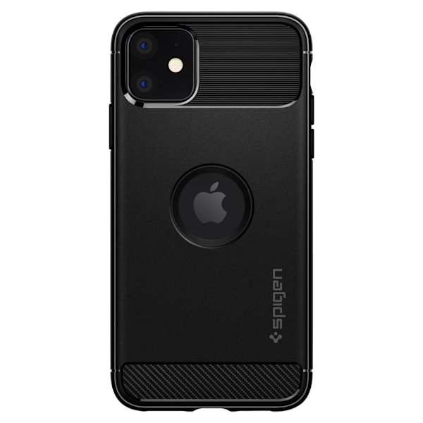 Spigen Rugged Armor iPhone 11 Case - Matte Black Black