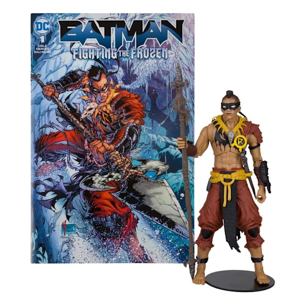 DC Direct Page Punchers Action Figure & Comic Book Robin (Batman: Fighting The Frozen Comic) 18 cm Multicolor