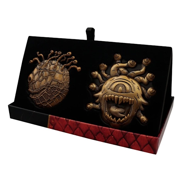 Dungeons & Dragons Medallion Set 50th Anniversary Beholder Twin Edition Multicolor