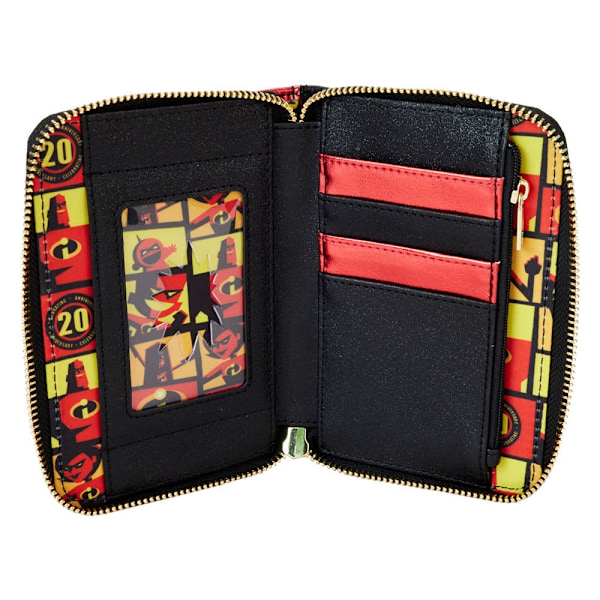 Loungefly Disney Pixar The Incredibles 20th Anniversary wallet multifärg