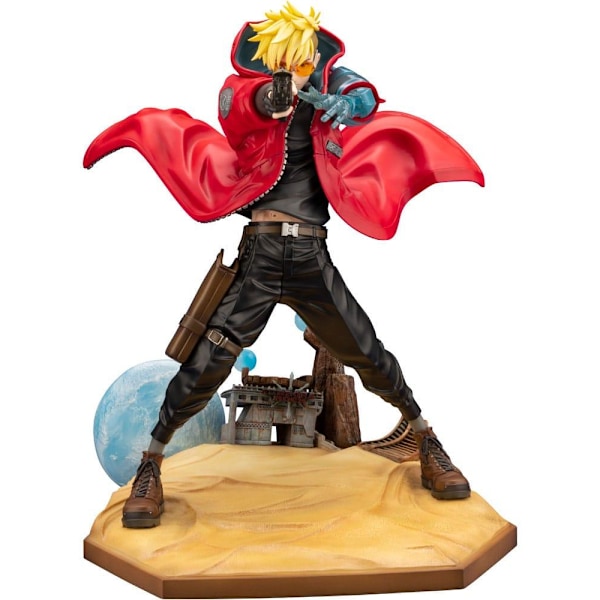 Trigun Stampede ARTFX J Statue 1/8 Vash The Stampede 22 cm multifärg