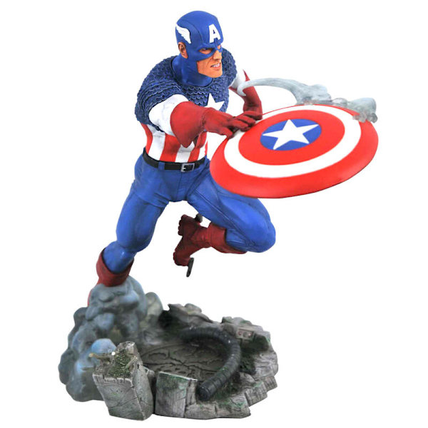 Marvel Comic Gallery Captain America statue 25 cm Multicolor