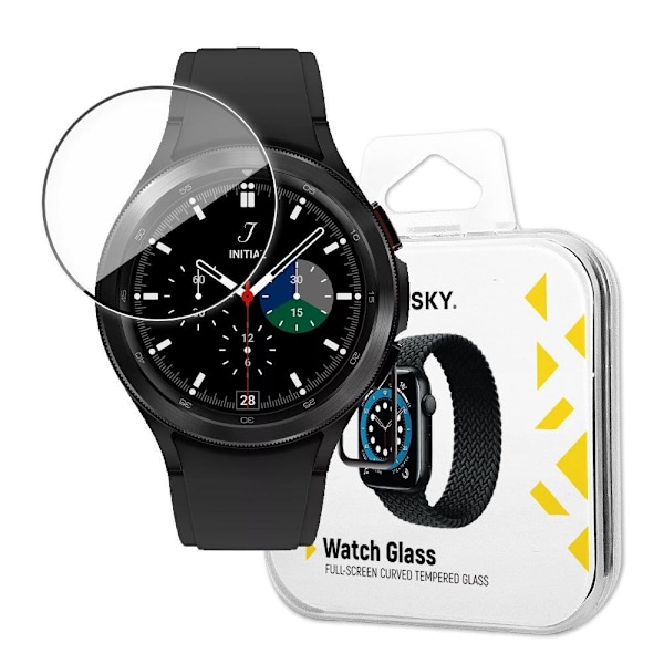 Wozinsky Watch Glass hybrid glass for Samsung Galaxy Watch 4/5 44 mm black Black