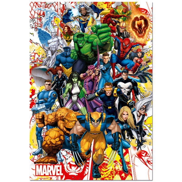 Marvel Heroes puzzle 500pcs Multicolor