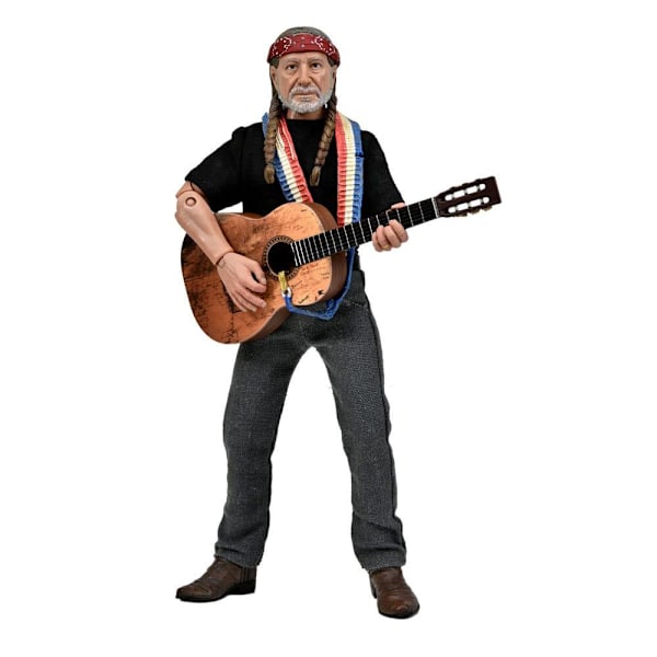 Willie Nelson Clothed Action Figure 20 cm Multicolor