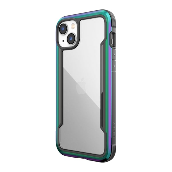 Raptic X-Doria Shield Case for iPhone 14 Plus opal cover Iridescent