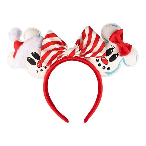 Loungefly Disney Snowman Mickey Minnie pannband multifärg