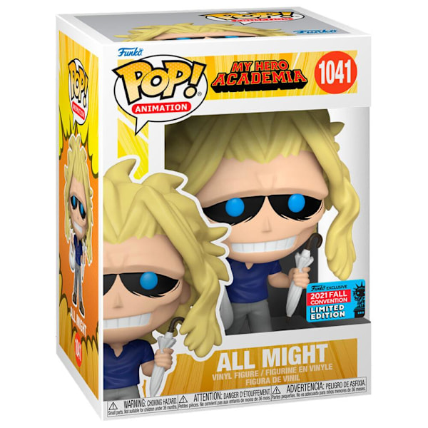 POP figure My Hero Academia All Might Exclusive Multicolor