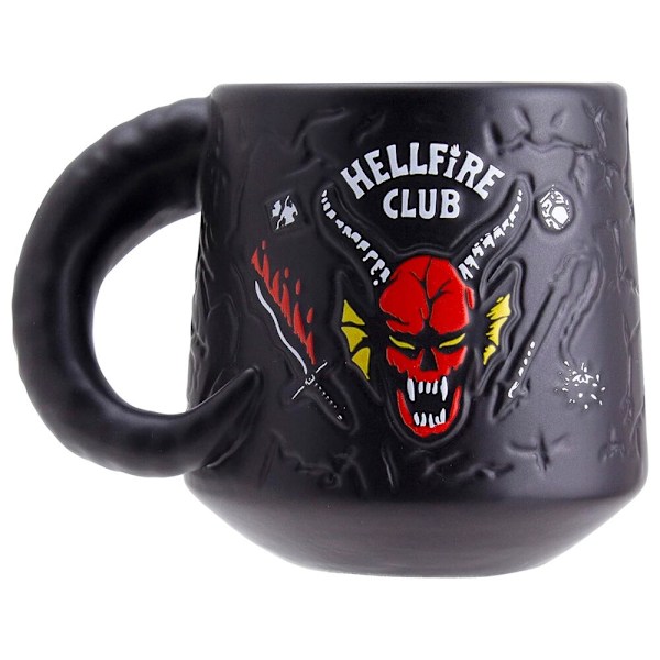 Stranger Things Hellfire Club mug Multicolor