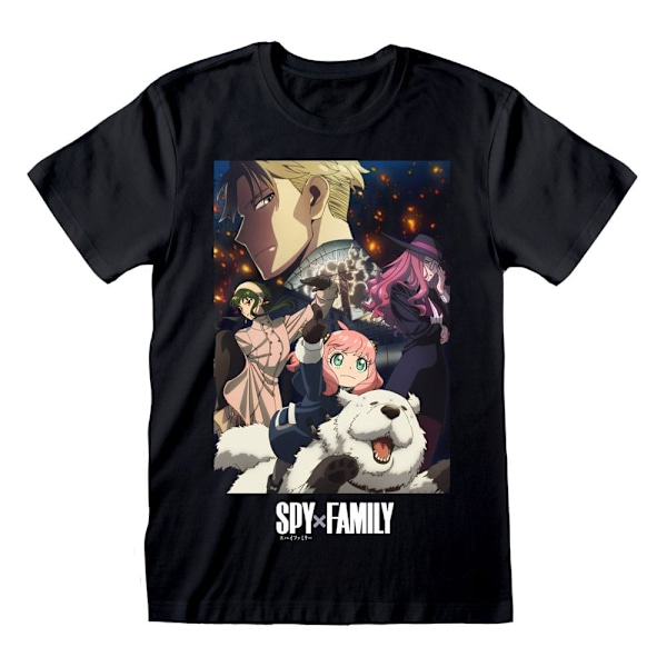 Spy x Family T-Shirt Family Joy Size S multifärg