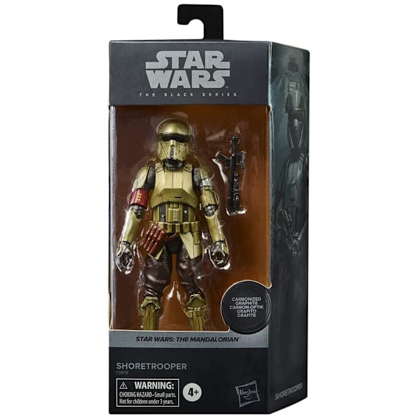 Star Wars Black Series ShoreTrooper Carbonized figur 15cm multifärg