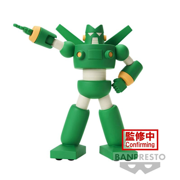 Crayon Shinchan New Dimension Kasukabe Boueitai Kantam Robo figure 11cm Multicolor