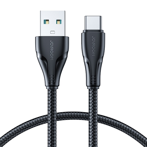 Joyroom Surpass Series A11 USB-A / USB-C 3A Cable 1.2 m - Black Black