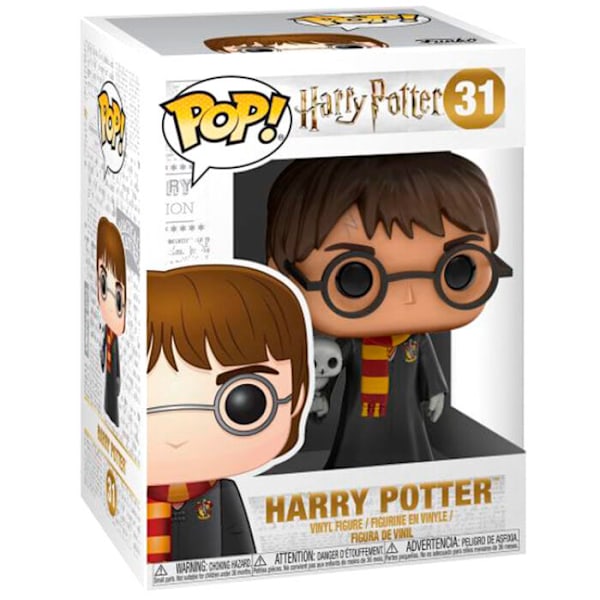 POP-hahmo Harry Potter Harry Hedwig Exclusiven kanssa Multicolor