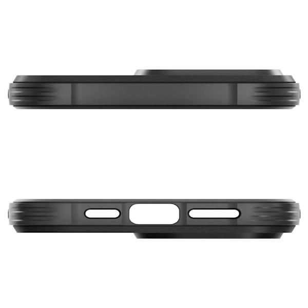 Spigen Rugged Armor Mag Case with MagSafe for iPhone 15 Pro - Matte Black