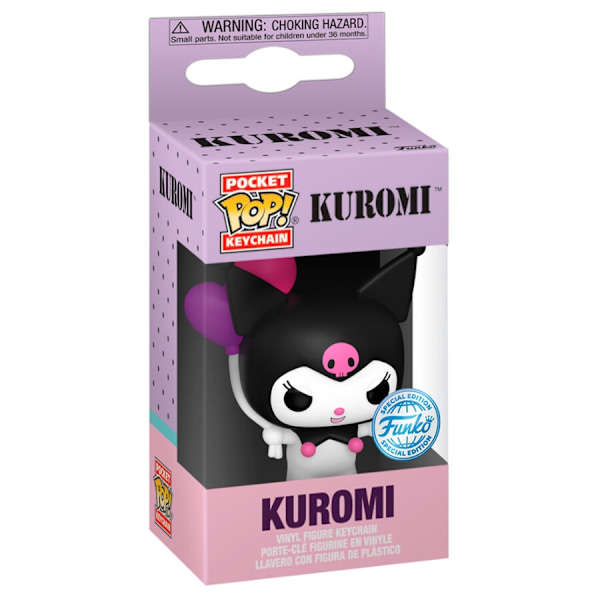 Pocket POP Keychain POP Kuromi - Kuromi Multicolor