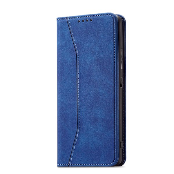 Magnet Fancy Case for Samsung Galaxy S23+ flip cover wallet stand blue Blue