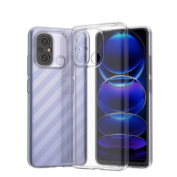 Ultra Clear 0.5mm Case for Xiaomi Redmi 11A / Poco C55 / Redmi 12C Thin Cover Transparent Transparent