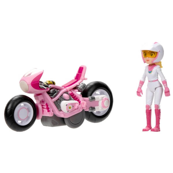 Mario Kart The Movie Peach Kart figure 7cm Multicolor