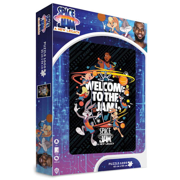 Space Jam 2 Velkommen til Jam-puslespillet 1000 stk Multicolor