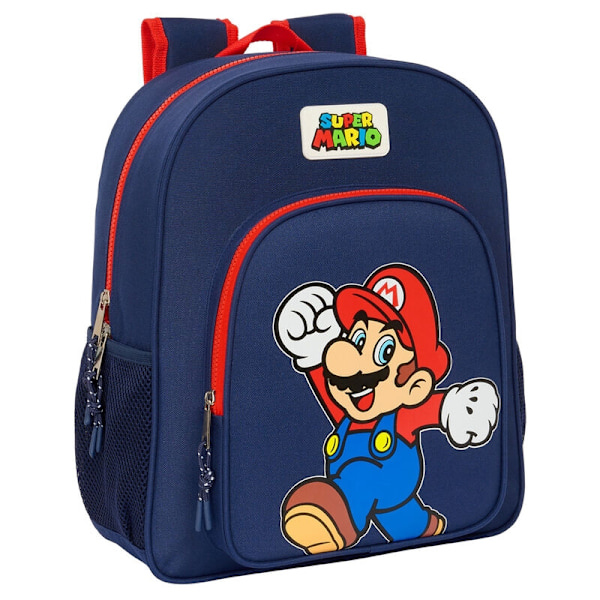 Super Mario Bros adaptable backpack 38cm multifärg