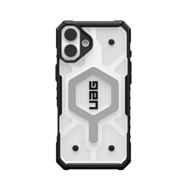 UAG Pathfinder Clear Magsafe iPhone 16 Plus Case - White White