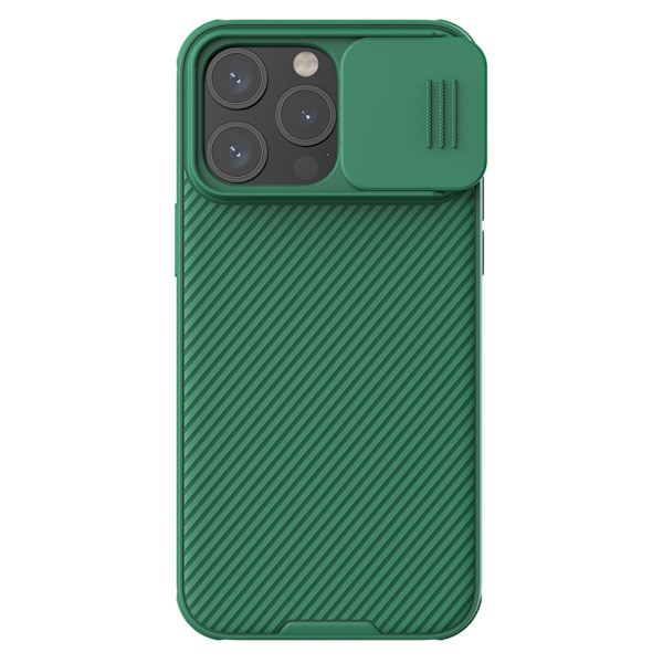 Nillkin CamShield Pro Magnetic Case for iPhone 15 Pro Max with Camera Protector - Green Green