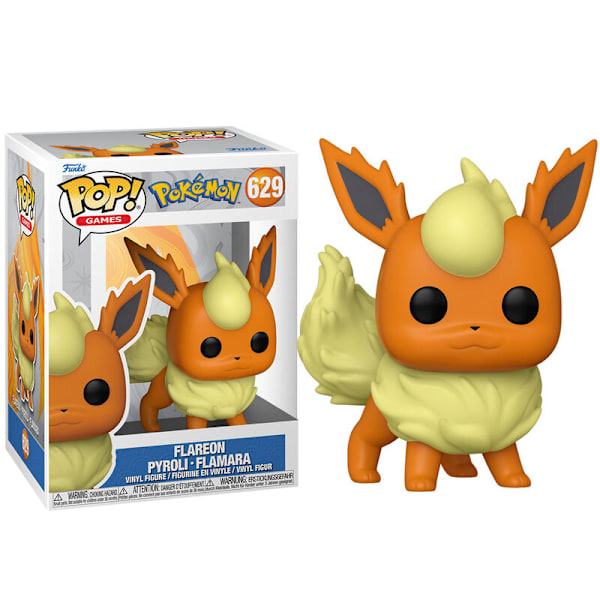 POP-figur Pokemon Flareon Multicolor