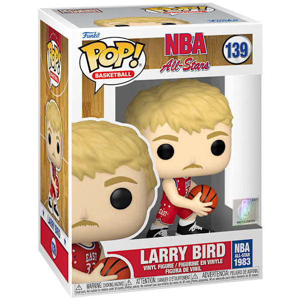 POP-figur NBA All Star Larry Bird 1983 Multicolor